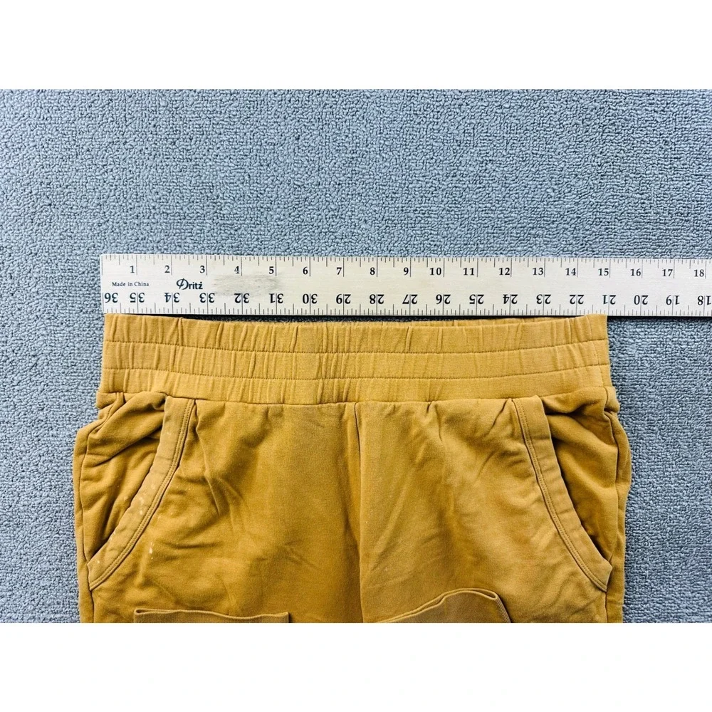 Alo Yoga‎ Urban Moto Joggers Women S Yellow Sweatpants Athleisure Streetwear